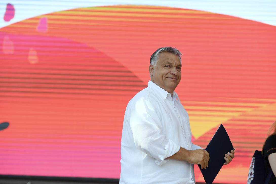Orbán Viktor a liberalizmus ellen szólalt fel Tusványoson
