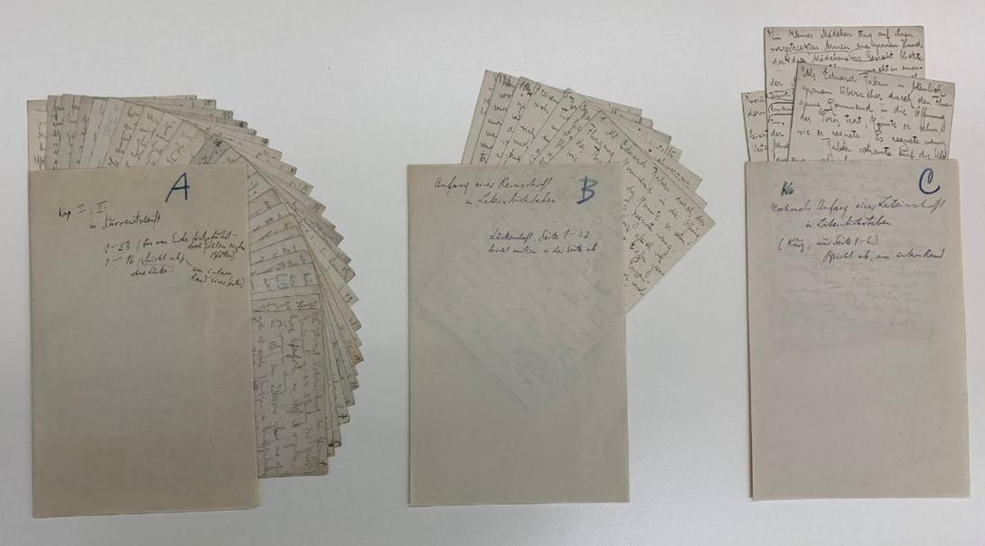 Rajzokat, naplókat, leveleket, vázlatokat találtak a Kafka-trezorban