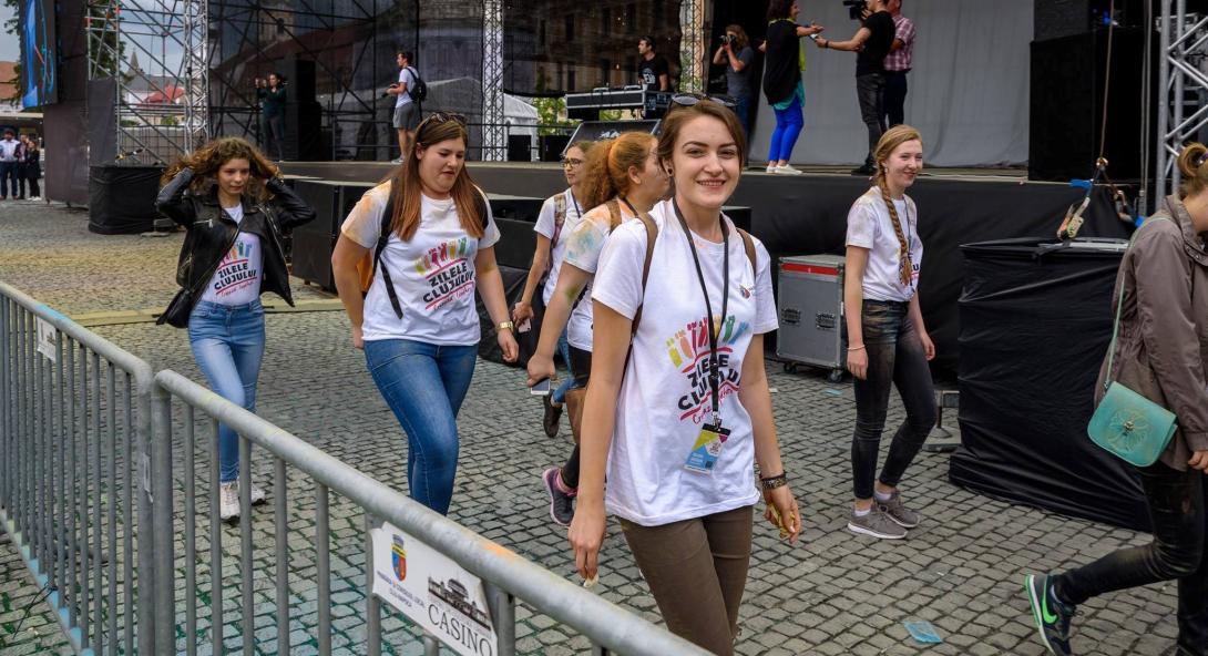 Keresik a Kolozsvári Városnapok önkénteseit