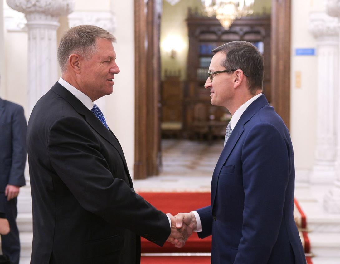 Iohannis és Morawiecki a kétoldalú együttműködés fejlesztéséről beszélt