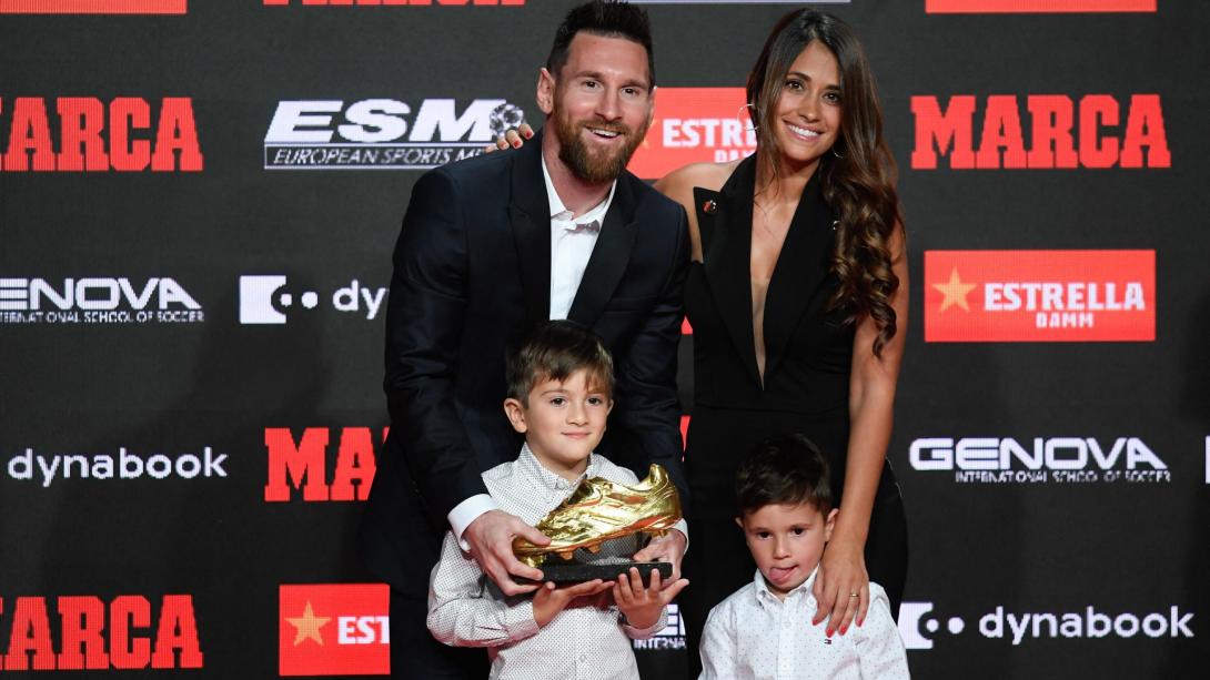 Átvette hatodik Aranycipőjét Lionel Messi
