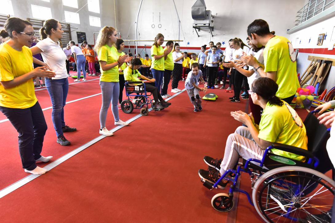 Ötödször versengtek a Csemete-paralimpikonok