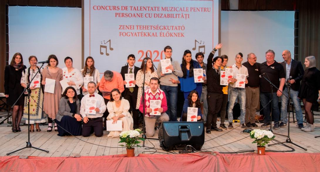 Kolozsvári siker a fogyatékkal élők zenei tehetségkutatóján
