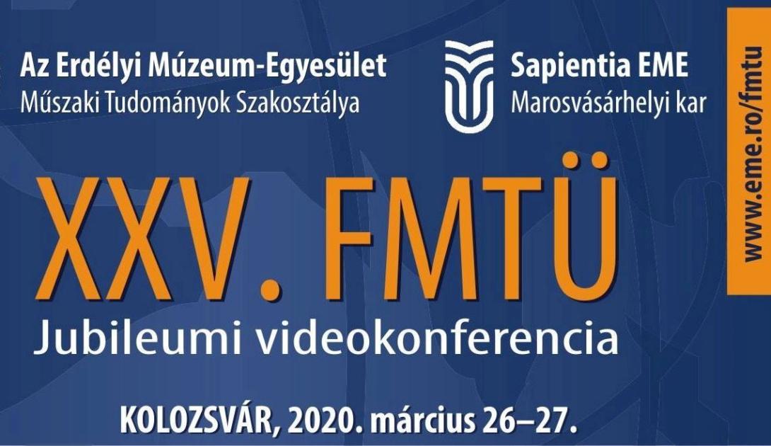Videokonferencián mutatják be a jubileumi FMTÜ tanulmányait