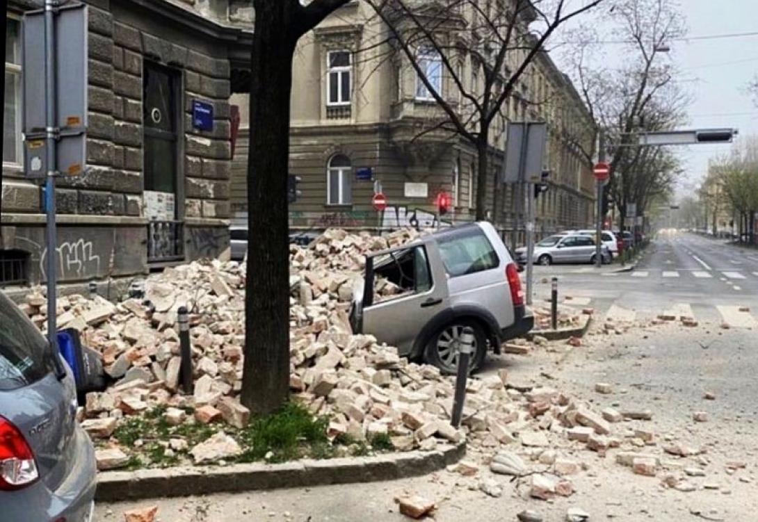 Katasztrófa sújtotta területté nyilvánította Zágrábot a polgármester