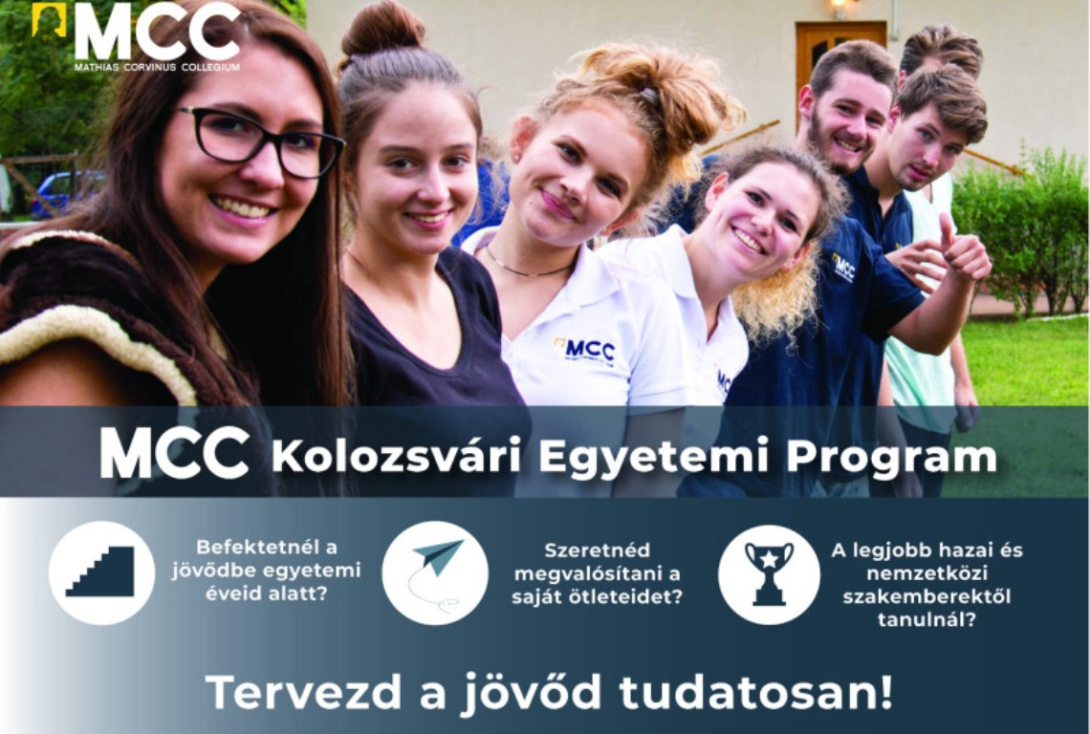 Erdélyi magyar egyetemistáknak hirdet felvételt az MCC