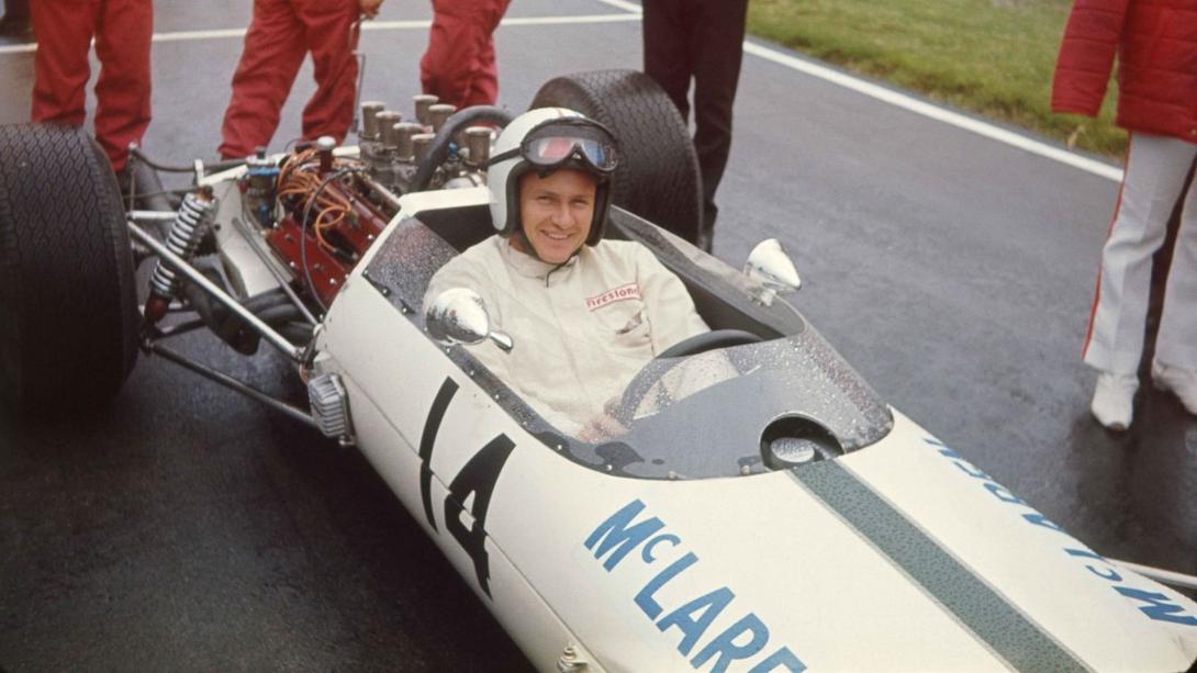 Bruce McLaren autóversenyző, konstruktőr 50 éve halt meg