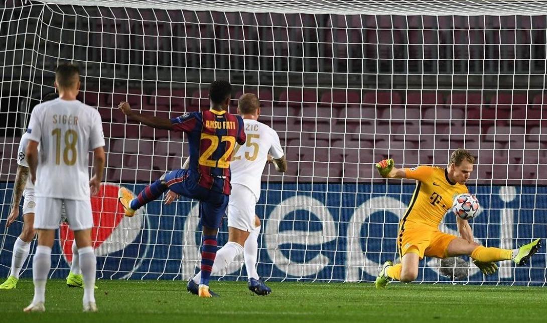 BL: Négy góllal kapott ki Barcelonában a Ferencváros