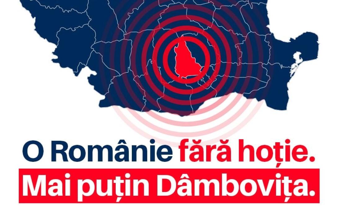 Hol tiltották be a "Tolvajlás nélküli Romániát" jelmondatot?