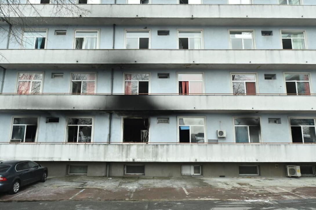 Oxigénpalackok is robbanhattak a tűz kitörését követően a Matei Balş intézetben