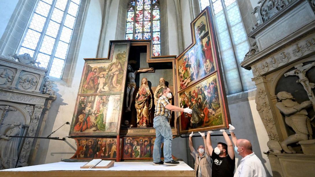 Dürer egy eddig ismeretlen festményét fedezhették fel