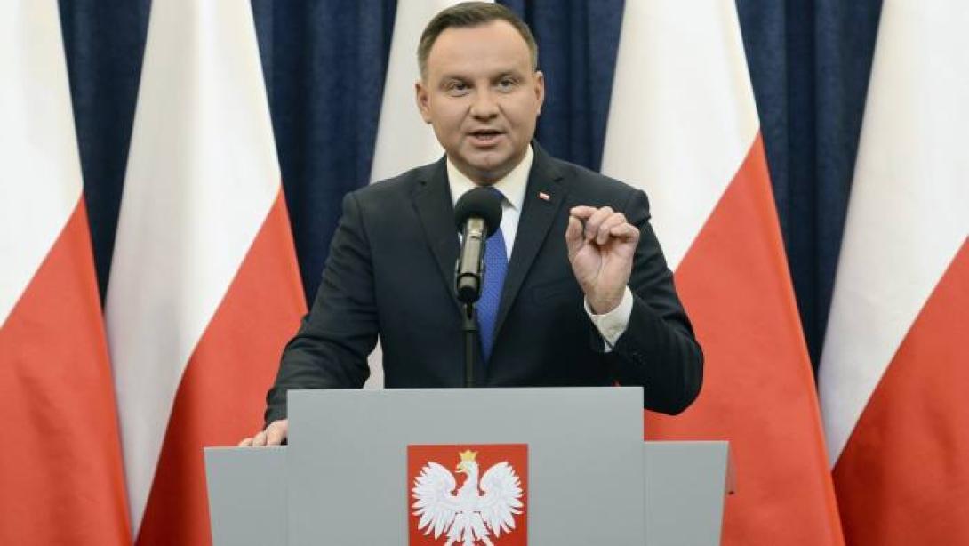 Andrzej Duda megvétózta a médiatörvény módosítását