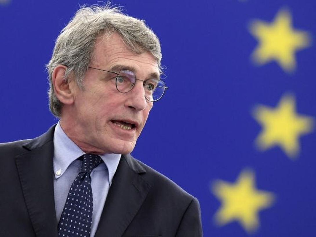 Elhunyt David Sassoli, az Európai Parlament elnöke