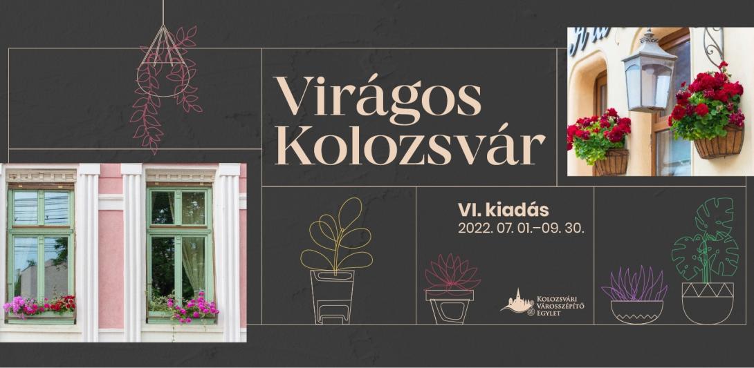 Indul a Virágos Kolozsvár városszépítési vetélkedő