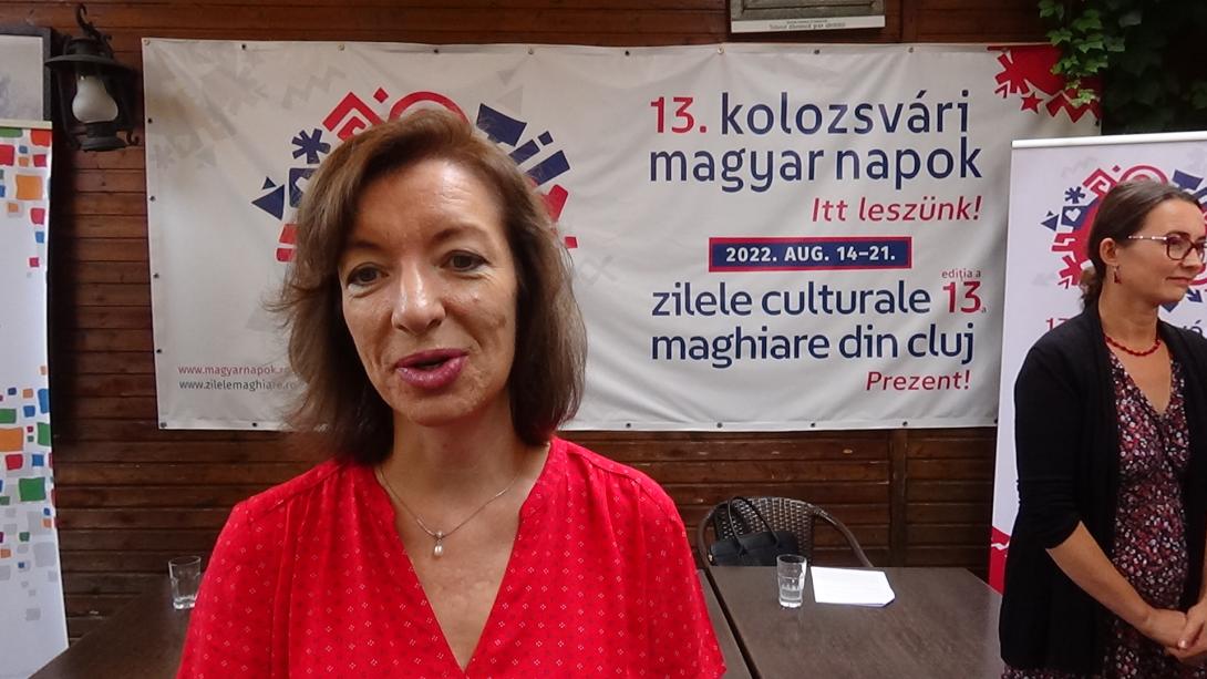 VIDEÓINTERJÚ – Szabó Lilla: Új helyszínek is lesznek a Kolozsvári Magyar Napokon