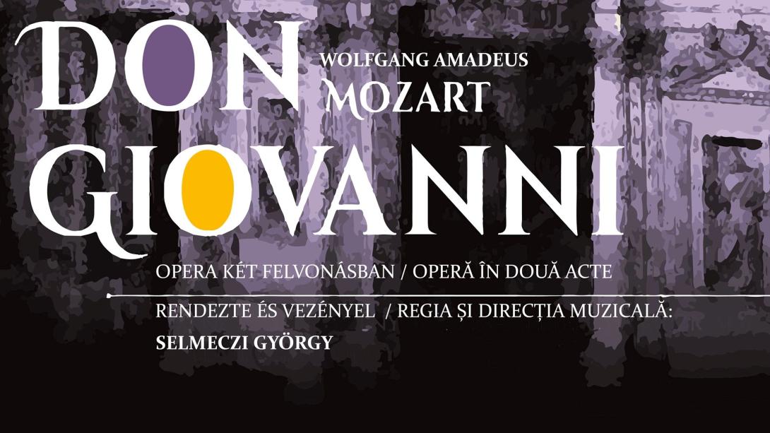Kovács István alakítja a Don Giovanni címszerepét