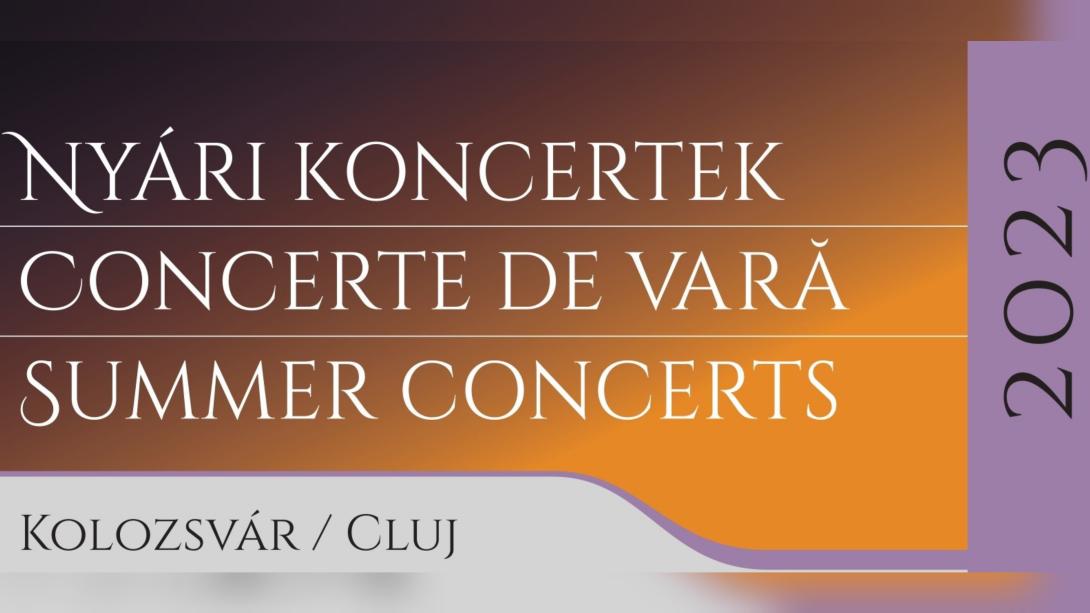 Ha nyár, akkor KlausenMusik koncertsorozat Kolozsvár központi templomaiban