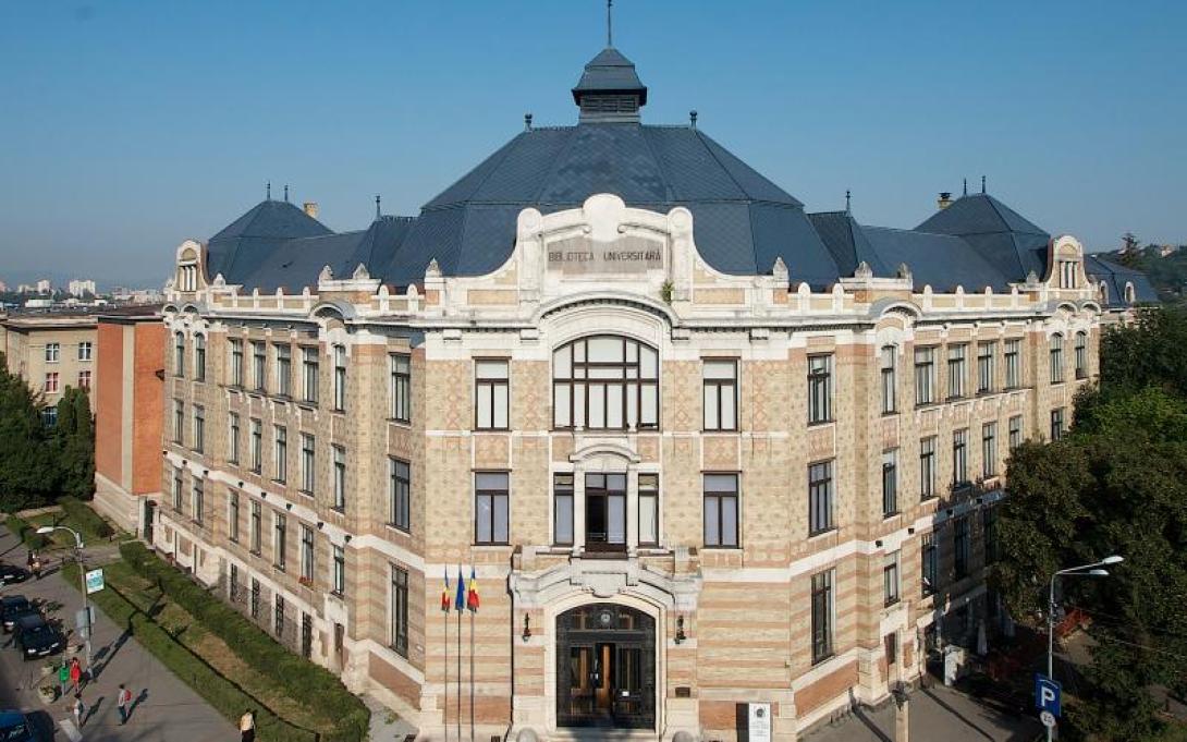 Kolozsvár szimbolikus épülete, a központi egyetemi könyvtár (2.)