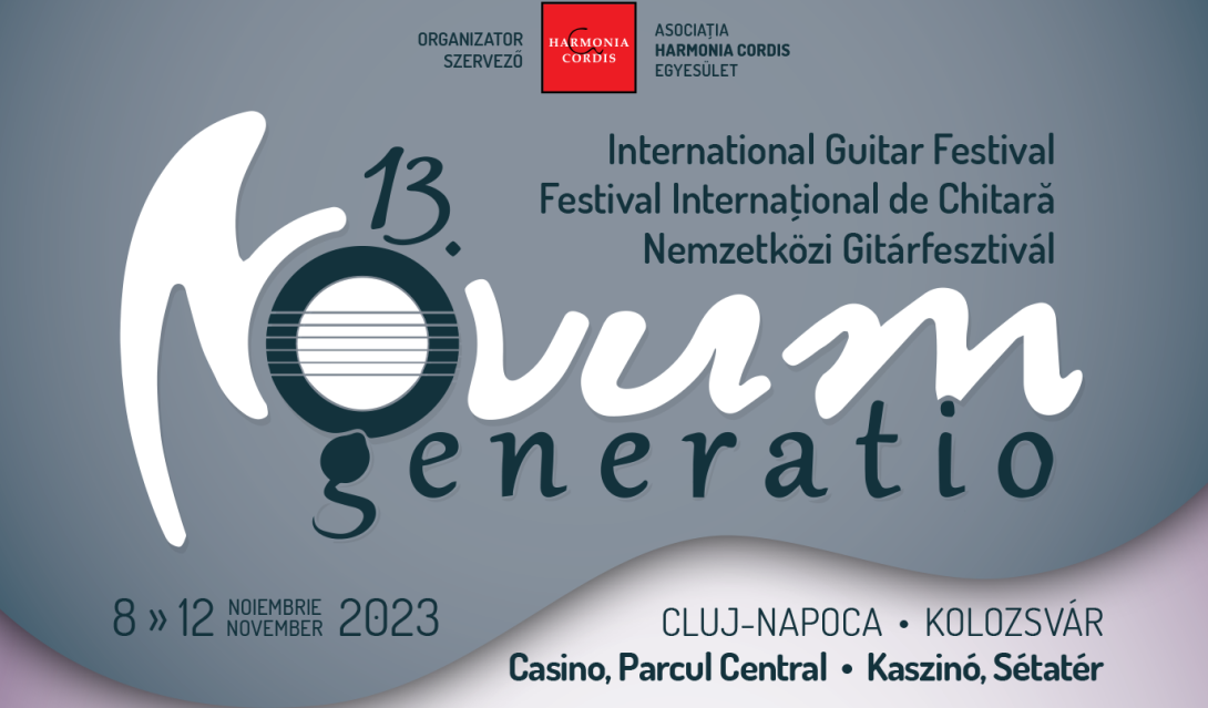 Novum Generatio nemzetközi gitárfesztivál szerdától