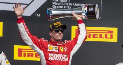 Egyesült Államok Nagydíja: Kimi Räikkönen nyert, Lewis Hamilton még nem világbajnok