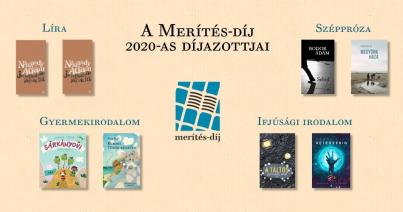 Merítés: négy kategóriában díjazták 2020 magyar könyveit