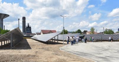 Üzembe helyezték Kolozsvár új napelemparkját
