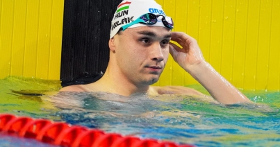 Milák Kristóf, úszás