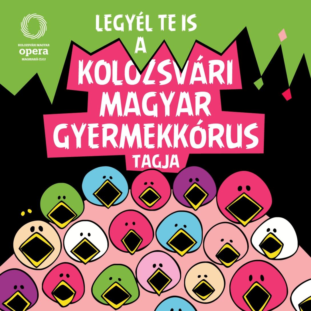 Felvételit hirdet a kolozsvári magyar gyermekkórus