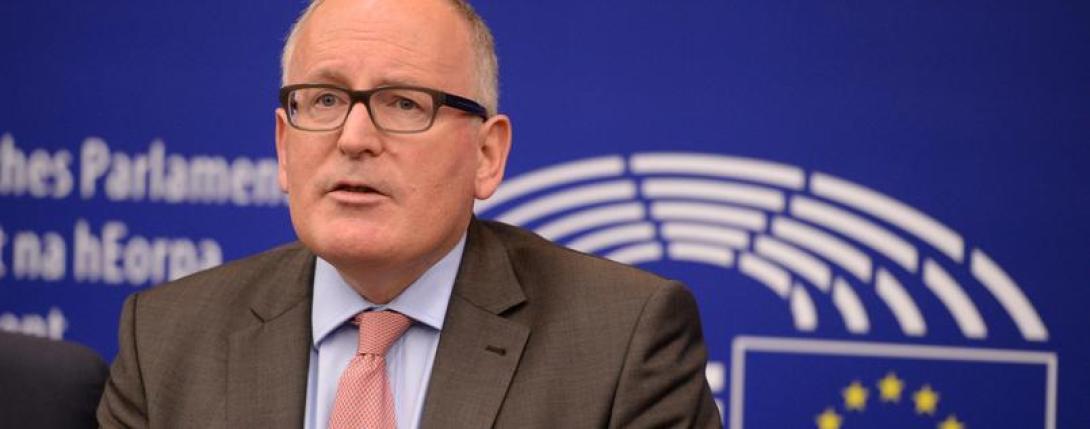 Timmermans: az EB bizakodó,  a román lakosok a garancia