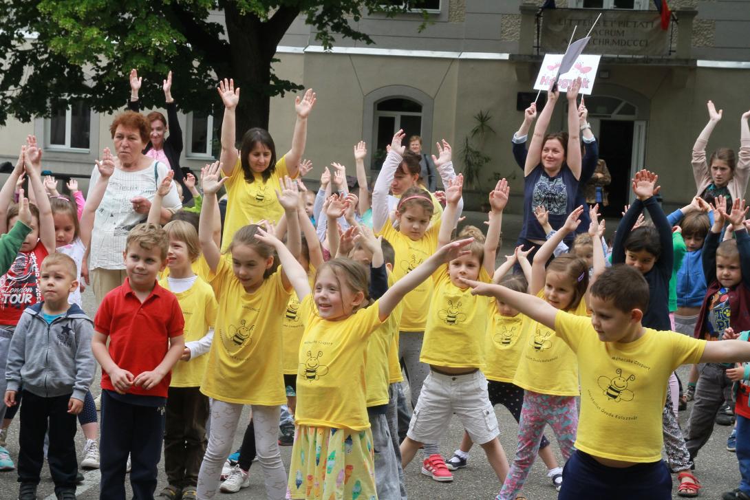 Gyereknapot ünnepeltek  az óvodások a Hidelvén