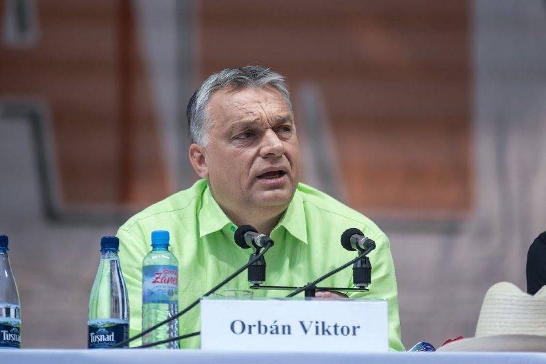 Orbán Viktor Tusványoson: támadás Soros György ellen