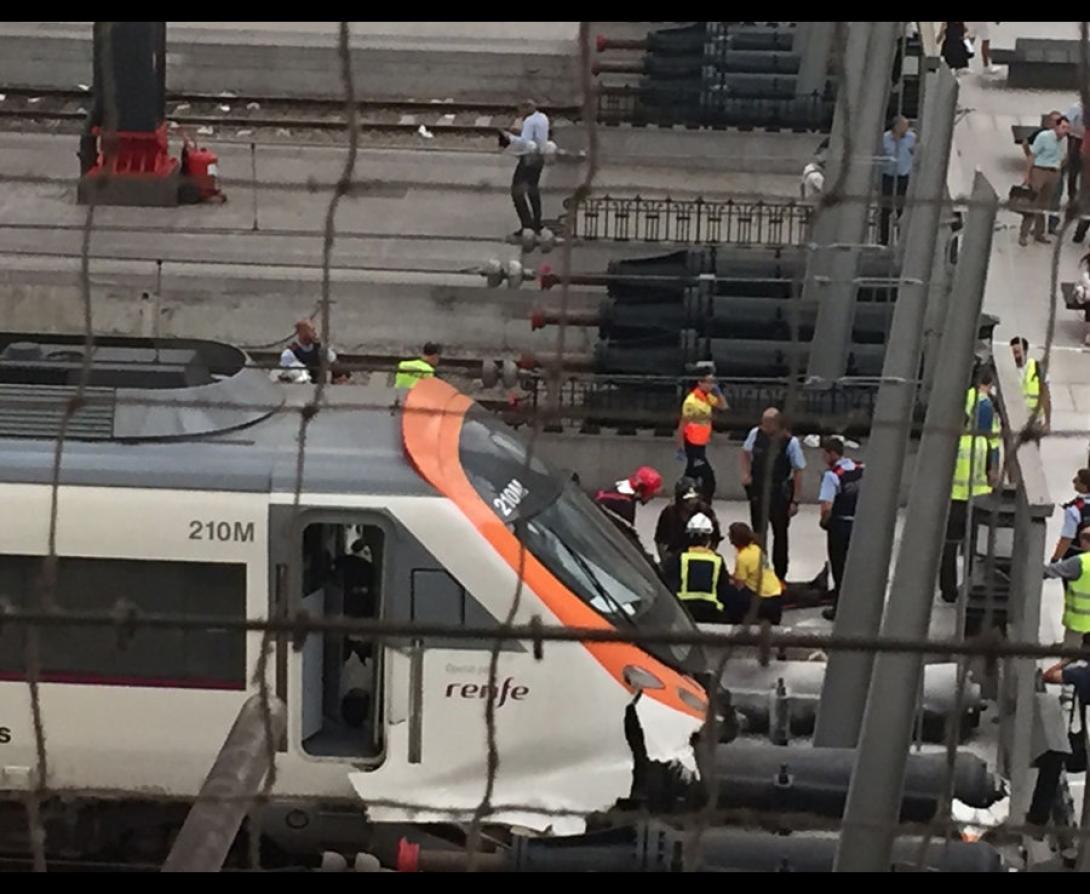 Külügy: egy román állampolgár is megsérült a barcelonai vonatbalesetben