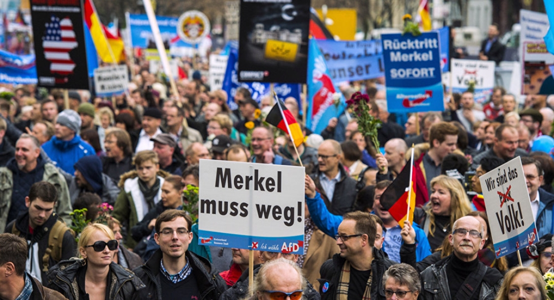 Az egykori NDK területén az AfD a második erő