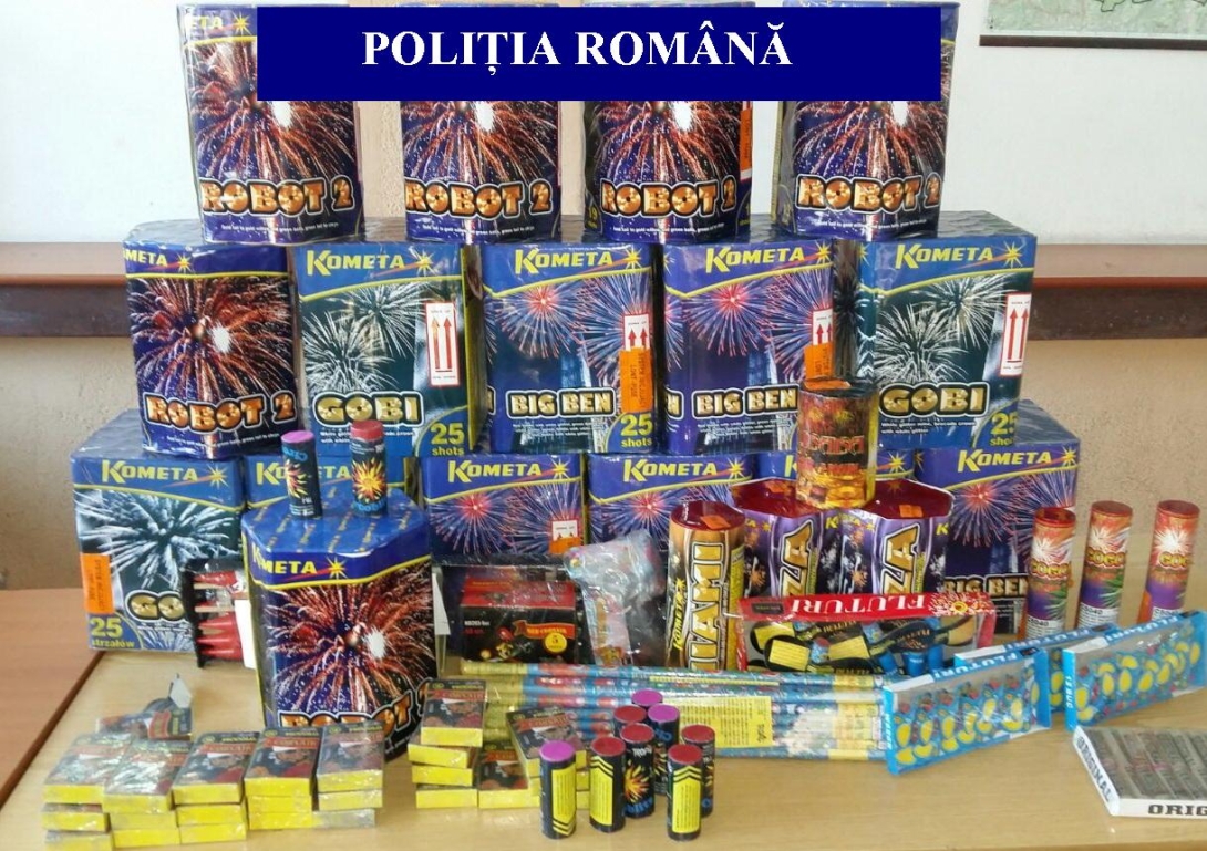 Közel 15 tonna pirotechnikai terméket kobozott el a rendőrség