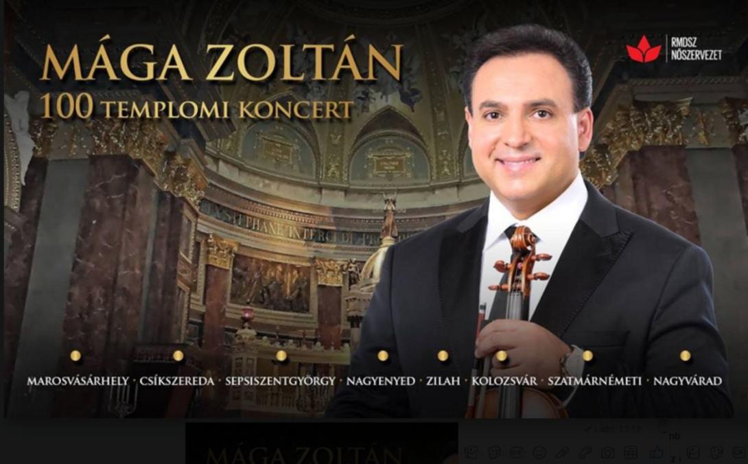Kolozsváron koncertezik Mága Zoltán