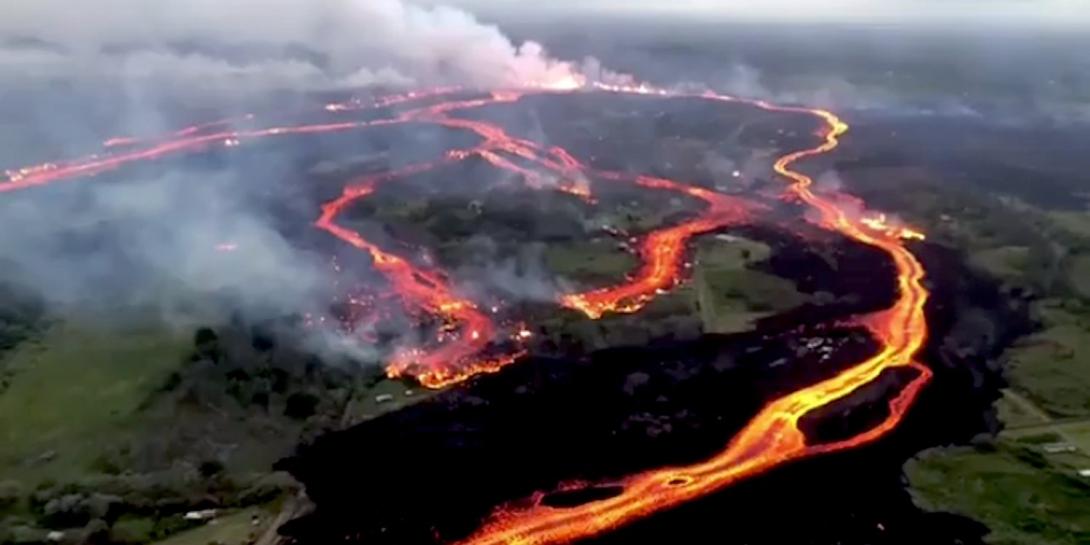 Erősödött a vulkáni tevékenység Hawaiion, a láva egy geotermikus erőművet veszélyeztet