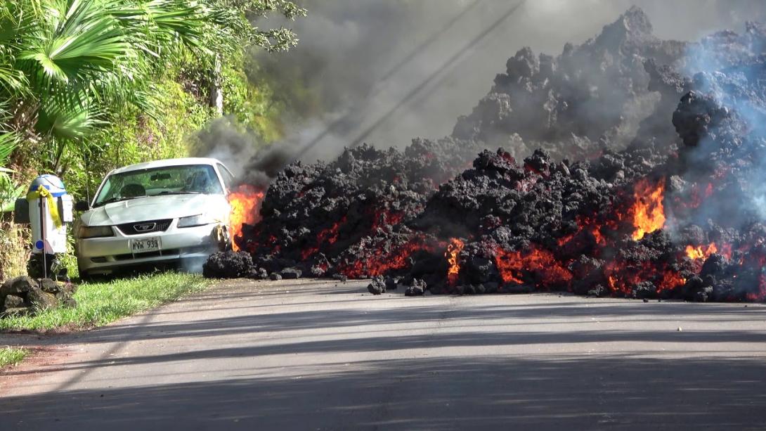 A hawaii Kilauea vulkán hamuját Mikronéziára sodorta a szél