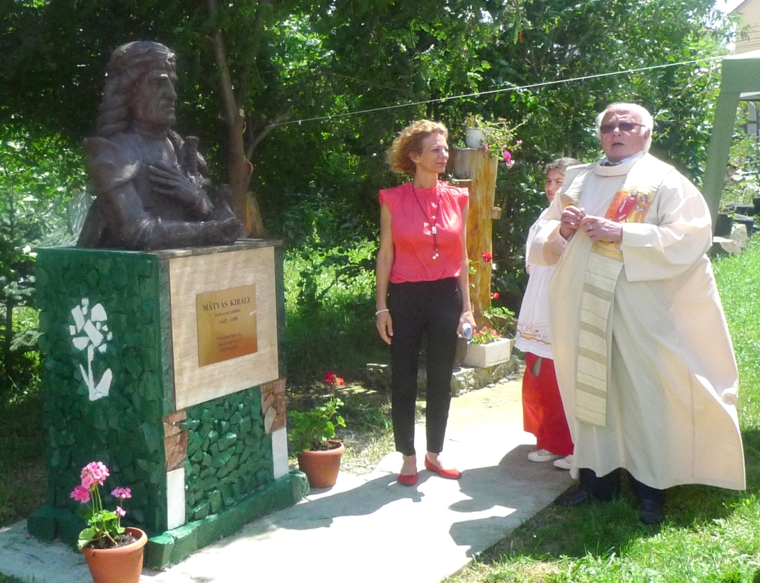 Mátyás, Széchenyi, Emese és Imre a Szent Kamillban