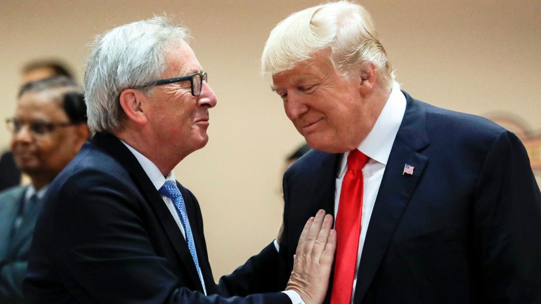 Kereskedelmi megállapodás Trump és Juncker között