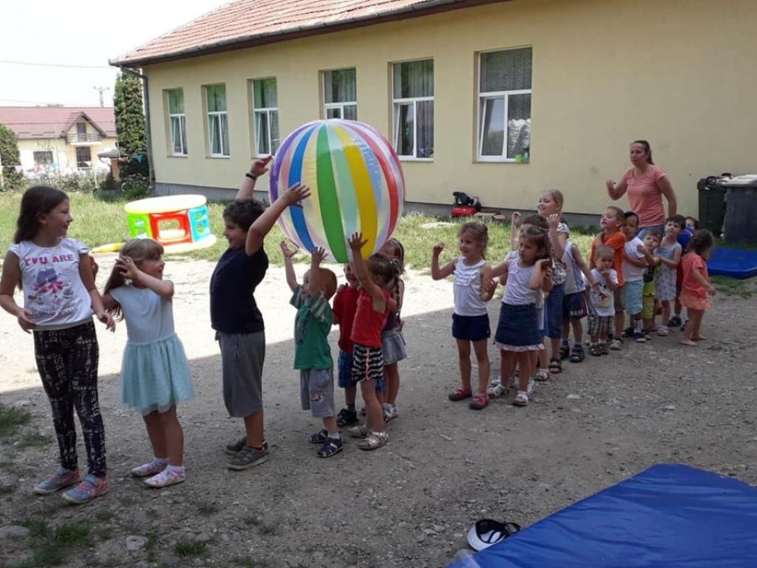 Nyári ovi indiánokkal és szumóval Györgyfalván