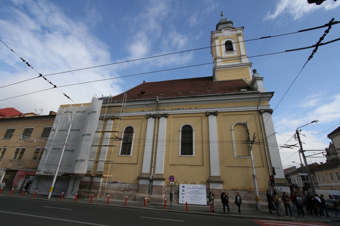 Elkezdték az evangélikus templom felújítását