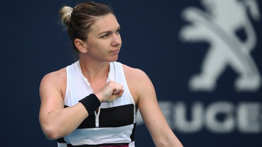 Halep elődöntős Miamiban, karnyújtásnyira a világelsőségtől