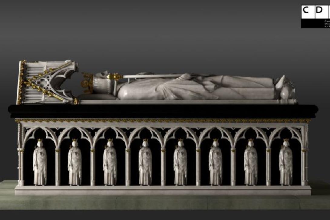 I. Róbert skót király síremlékét 3D-s technológiával rekonstruálták