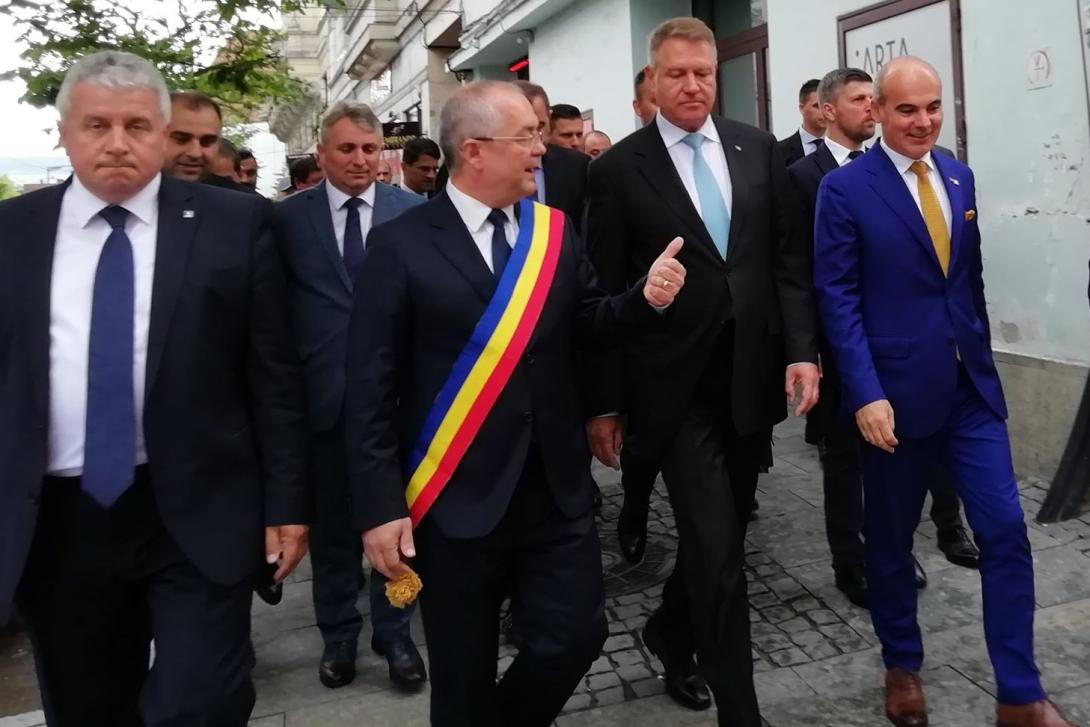 Kampányolni jött Kolozsvárra a "pártfüggetlen" Iohannis