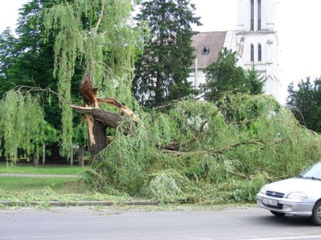 Elsőfokú viharriasztás szinte az egész országban