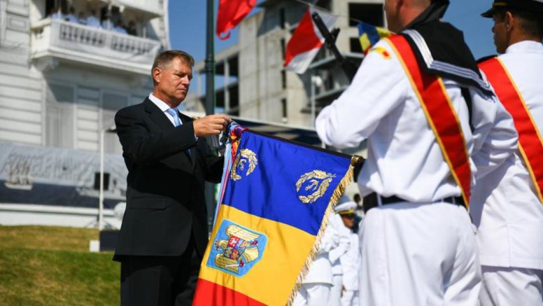 A Fekete-tenger védelmének fontosságát hangoztatta Iohannis