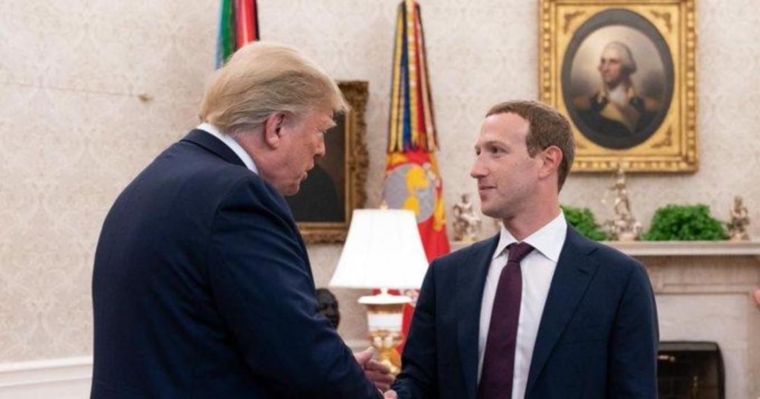 Az internet szabályozásáról tárgyalt Trump és Zuckerberg