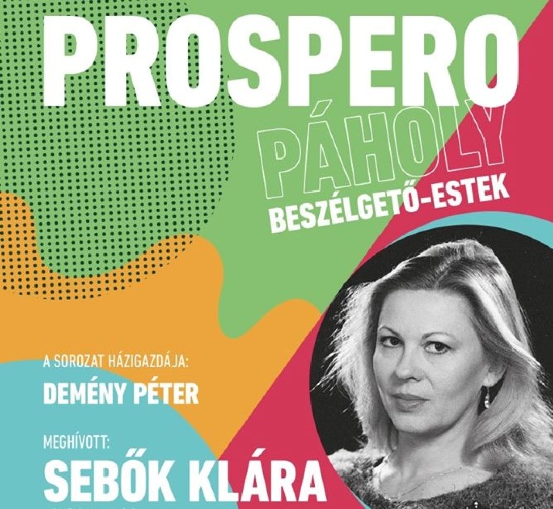 Sebők Klára a Prospero páholyban