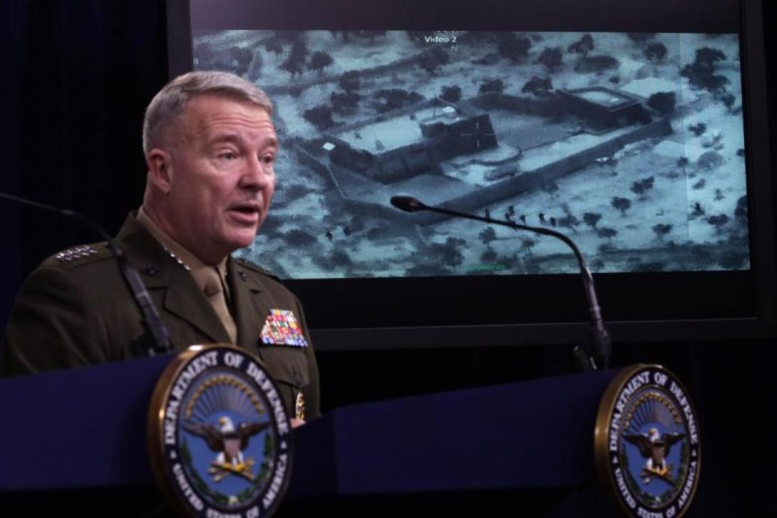 A Pentagon nyilvánosságra hozta az al-Bagdadi likvidálásakor készült videók egy részét
