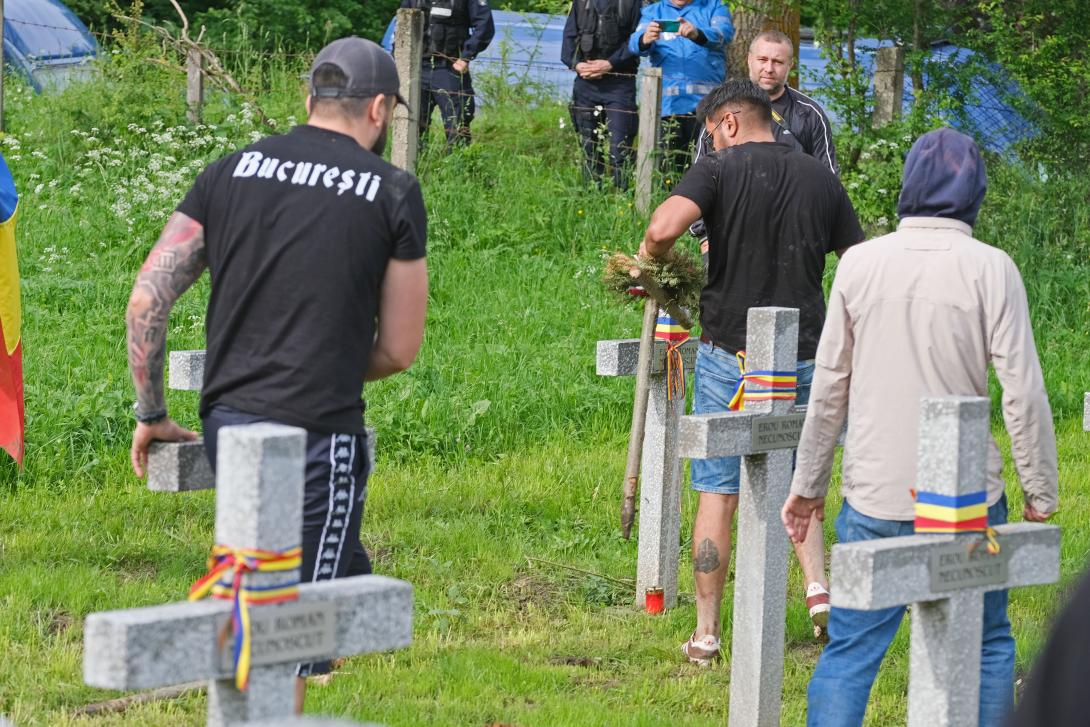 Úzvölgyi katonatemető - Állati eredetűek azok a csontok, amelyeket a 150. román katonának tulajdonítottak